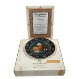 Heinrich Collector Plate w/ Box & COA