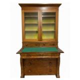 Empire 2 Part Bookcase Secretary