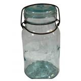 Blue Atlas EZ Seal Jar w/ Lid 7.25"
