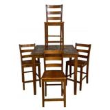 5 Piece Hi-Top Dining Set