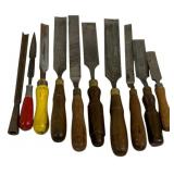 10 Assorted Chisels