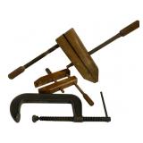 3 Assorted Clamps