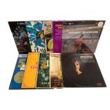 10 Assorted LP Records