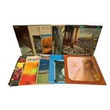 10 Assorted LP Records