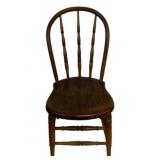 Wooden Chair - 15 x 16 x 34