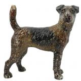 Cast Iron Dog Figure 8.5"