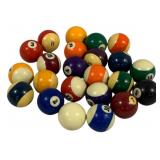 Set of Pool Balls
