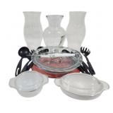 Assorted Glass Items & More