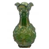 Carnival Glass Vase - 10.25" Tall