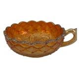 Carnival Glass Nappy - 5.5 x 6.5 x 2.25