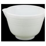 Small Vtg Pyrex Milk Glass Mixing Bowl
