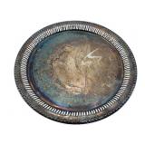 W.M. Rodgers Silverplated Platter - 12.25" Round