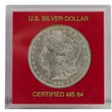1904-O Morgan Silver Dollar MS64 Certified