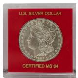 1881-S Morgan Silver Dollar MS64