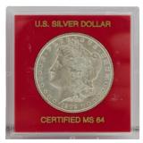 1902-O Morgan Silver Dollar MS64 Certified