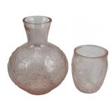 Glass Tumble-Up Set - 6.5" & 3.5" Tall