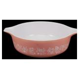 Vtg Pyrex Pink Gooseberry #472 Mixing Bowl