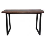 Live Edge Style Window Table