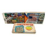 Assorted Vintage Board Games