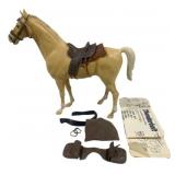 Marx Johnny West Thunderbolt Horse & accessories
