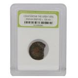 c.330 AD Roman Empire Constantine Era Coin