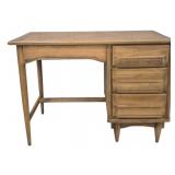 Mid Century Off Set Knee Hole Desk
