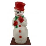 Vintage Carolina Enterprises Snowman Blow Mold