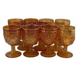 11 Imperial Glass Goblets - 5.5" Tall