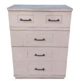 Vintage 4-Drawer Painted Chest of Drawers