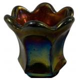 Glass Toothpick Holder - 2.5" - Chip on Bottom