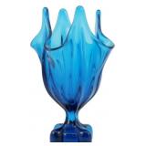 Viking Bluenique Epic Square Footed Vase