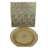 Imperial Glass Plate w/ Box - 9" Round