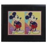 DOUBLE MICKEY MOUSE GICLEE BY ANDY WARHOL