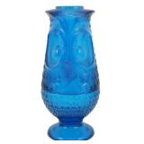 Viking Bluenique Owl Fairy Lamp 7.5"