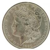 1884-O Morgan Silver Dollar