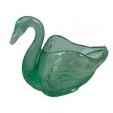 Green Swan Dish - 4 x 5 x 3