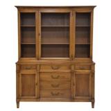 Mid Century China Cabinet 73"x58"x19"