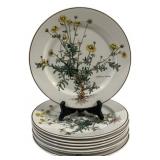 8 Villeroy & Boch "Botanica" Dinner Plates