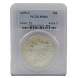 1879-S Morgan Silver Dollar PCGS MS64