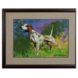 POINTER DOG GICLEE BY LEROY NEIMAN