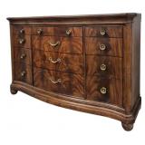 American Drew Mahogany 12 Drawer Dresser