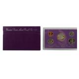 1990 United States 5 Coin Proof Set w/ Box