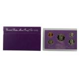 1993 United States 5 Coin Proof Set w/ Box
