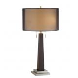 Jaycee Table Lamp - Black 29"