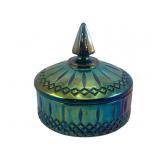 Carnival Glass Candy Dish - 6 x 6.5