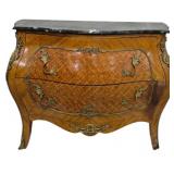 French Bombay Inley Chest w/ Ormolu