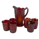 Imperial Pitcher & 6 Tumblers