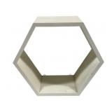 Chelsea House Wooden Hexagon Shelf