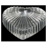 Waterford Crystal Heart Paperweight