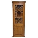 Enlish Pine Corner Cabinet